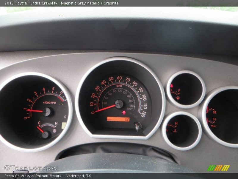 Magnetic Gray Metallic / Graphite 2013 Toyota Tundra CrewMax
