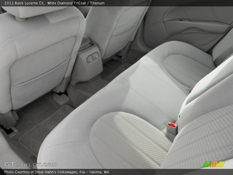 Rear Seat of 2011 Lucerne CX