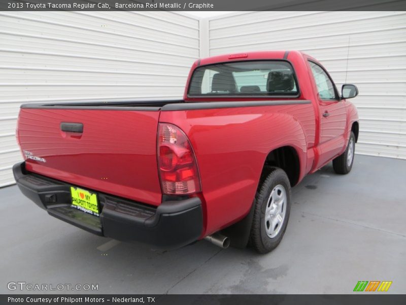 Barcelona Red Metallic / Graphite 2013 Toyota Tacoma Regular Cab