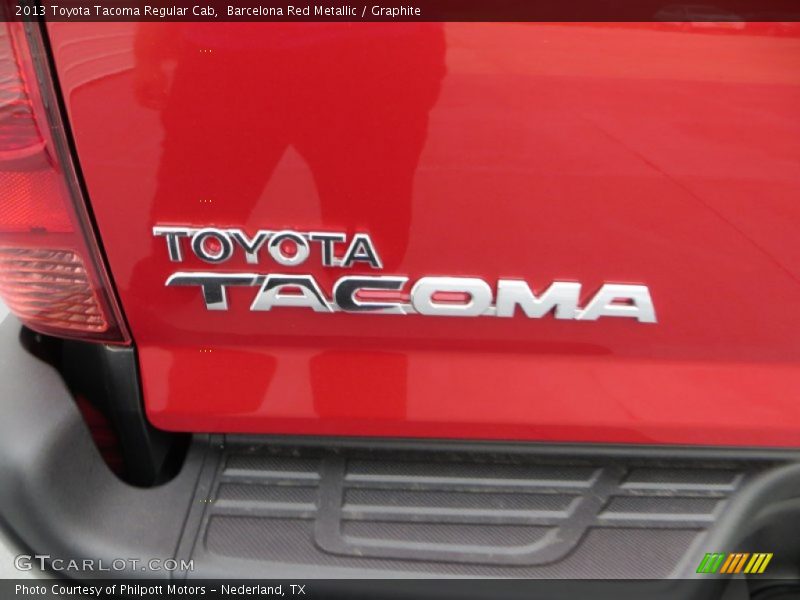 Barcelona Red Metallic / Graphite 2013 Toyota Tacoma Regular Cab
