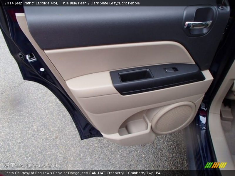 True Blue Pearl / Dark Slate Gray/Light Pebble 2014 Jeep Patriot Latitude 4x4