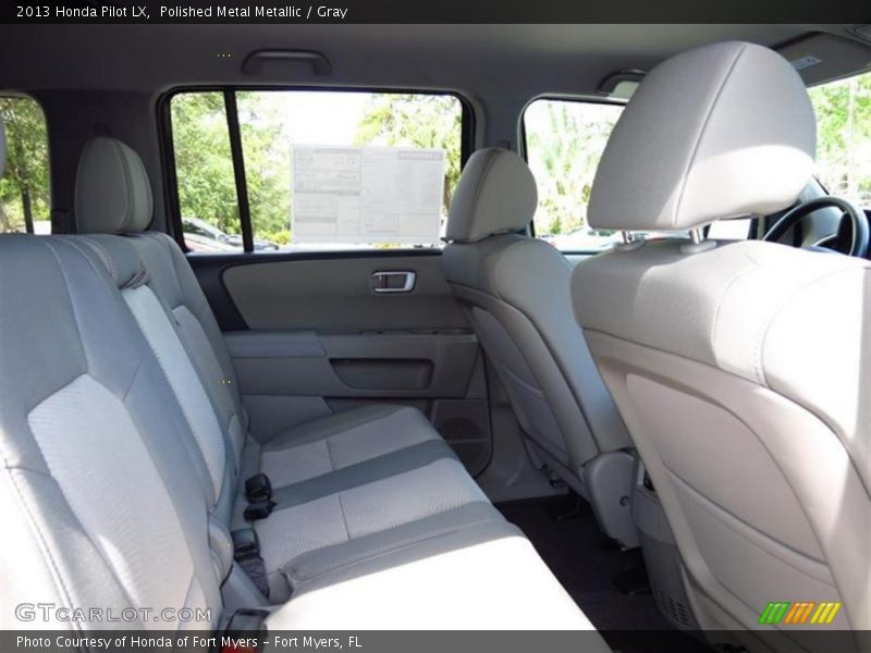 Polished Metal Metallic / Gray 2013 Honda Pilot LX