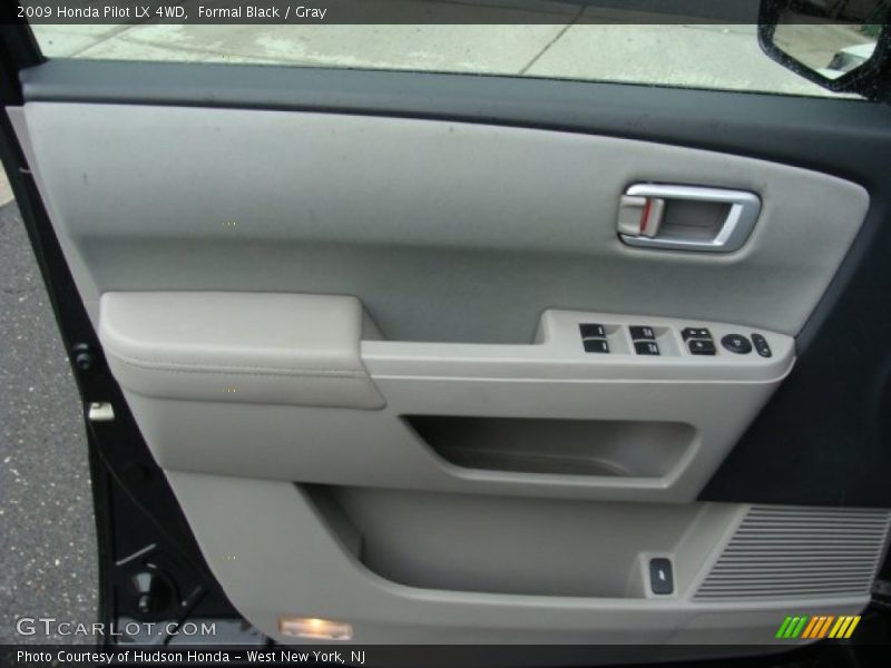 Formal Black / Gray 2009 Honda Pilot LX 4WD