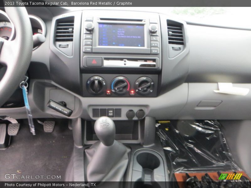 Barcelona Red Metallic / Graphite 2013 Toyota Tacoma Regular Cab