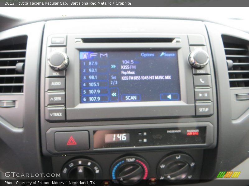 Barcelona Red Metallic / Graphite 2013 Toyota Tacoma Regular Cab