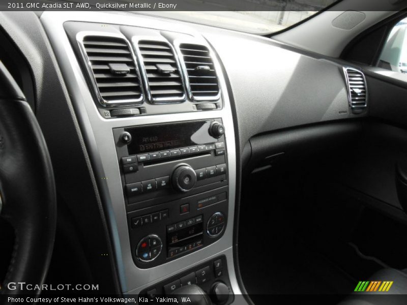 Quicksilver Metallic / Ebony 2011 GMC Acadia SLT AWD