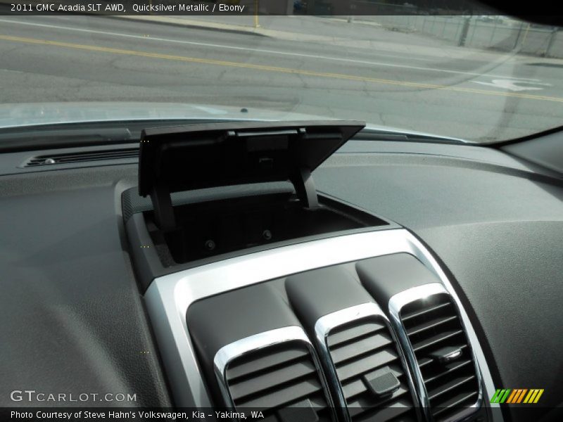 Quicksilver Metallic / Ebony 2011 GMC Acadia SLT AWD