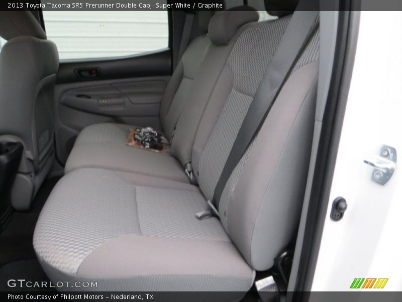 Super White / Graphite 2013 Toyota Tacoma SR5 Prerunner Double Cab