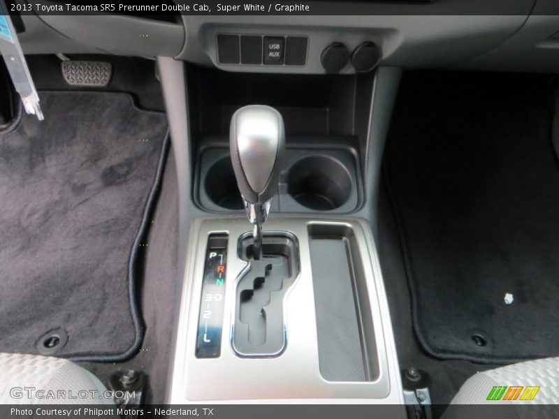 Super White / Graphite 2013 Toyota Tacoma SR5 Prerunner Double Cab