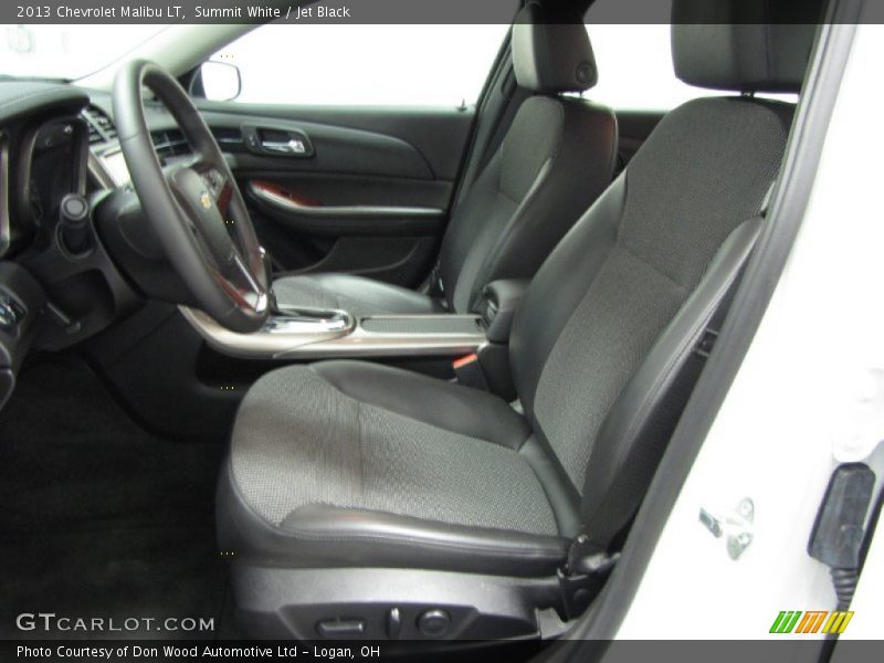Summit White / Jet Black 2013 Chevrolet Malibu LT