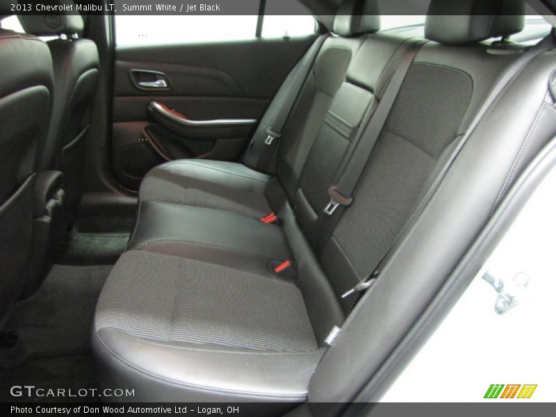 Summit White / Jet Black 2013 Chevrolet Malibu LT