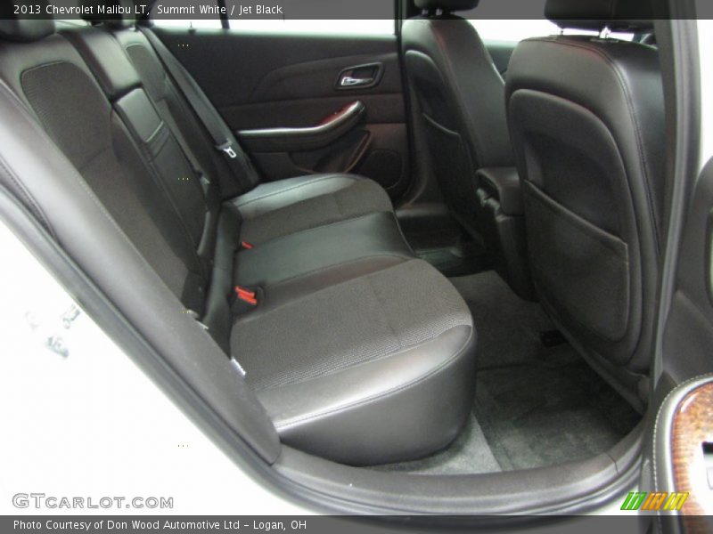 Summit White / Jet Black 2013 Chevrolet Malibu LT