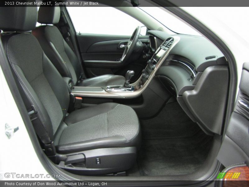 Summit White / Jet Black 2013 Chevrolet Malibu LT