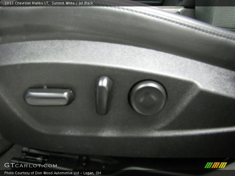 Summit White / Jet Black 2013 Chevrolet Malibu LT