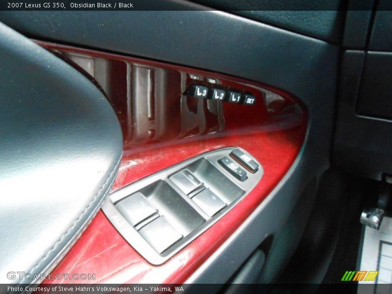Obsidian Black / Black 2007 Lexus GS 350