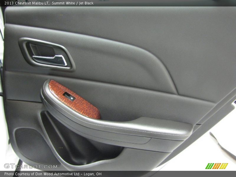 Summit White / Jet Black 2013 Chevrolet Malibu LT