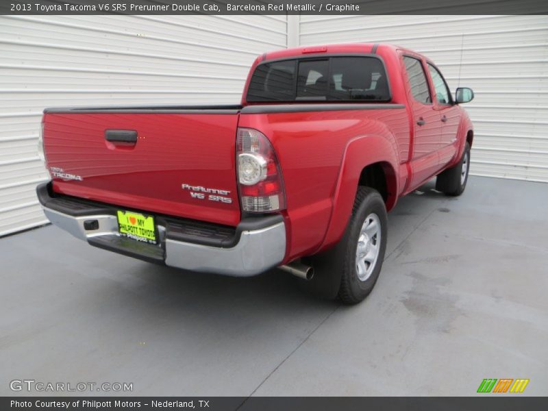 Barcelona Red Metallic / Graphite 2013 Toyota Tacoma V6 SR5 Prerunner Double Cab