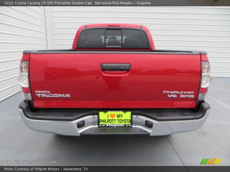 Barcelona Red Metallic / Graphite 2013 Toyota Tacoma V6 SR5 Prerunner Double Cab