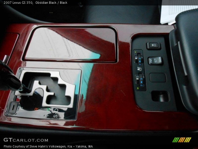 Obsidian Black / Black 2007 Lexus GS 350