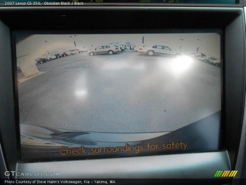 Obsidian Black / Black 2007 Lexus GS 350