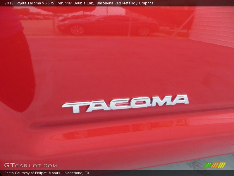Barcelona Red Metallic / Graphite 2013 Toyota Tacoma V6 SR5 Prerunner Double Cab