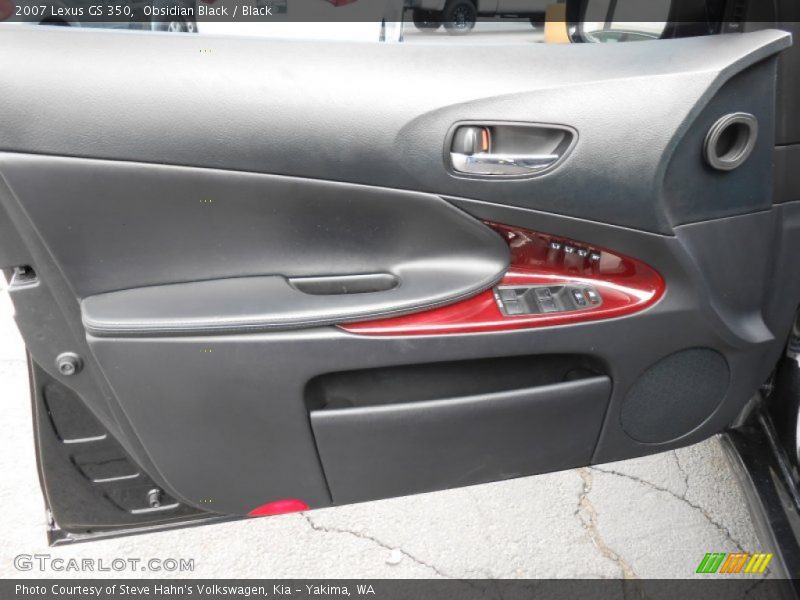 Obsidian Black / Black 2007 Lexus GS 350