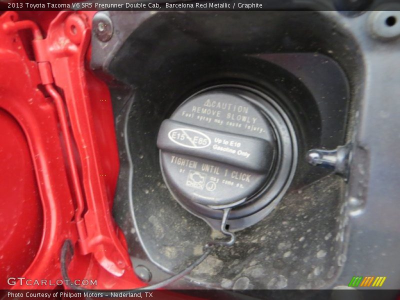 Barcelona Red Metallic / Graphite 2013 Toyota Tacoma V6 SR5 Prerunner Double Cab