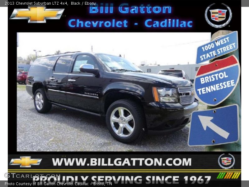 Black / Ebony 2013 Chevrolet Suburban LTZ 4x4