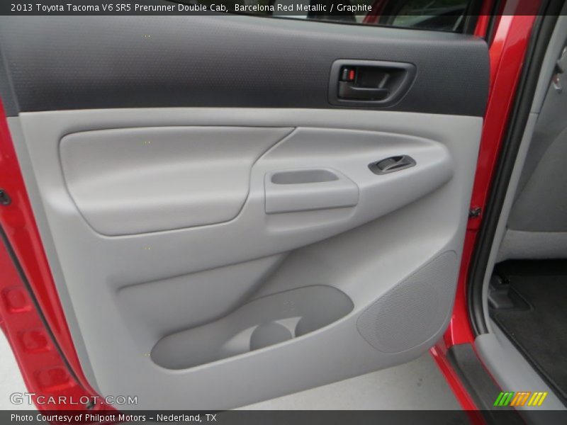 Door Panel of 2013 Tacoma V6 SR5 Prerunner Double Cab