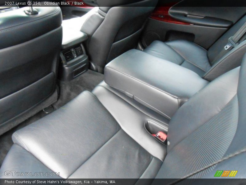 Obsidian Black / Black 2007 Lexus GS 350