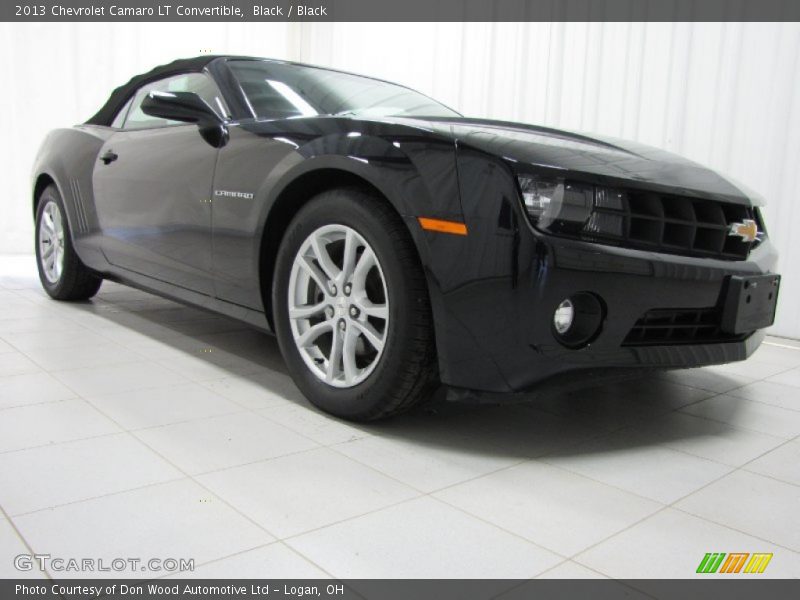 Black / Black 2013 Chevrolet Camaro LT Convertible