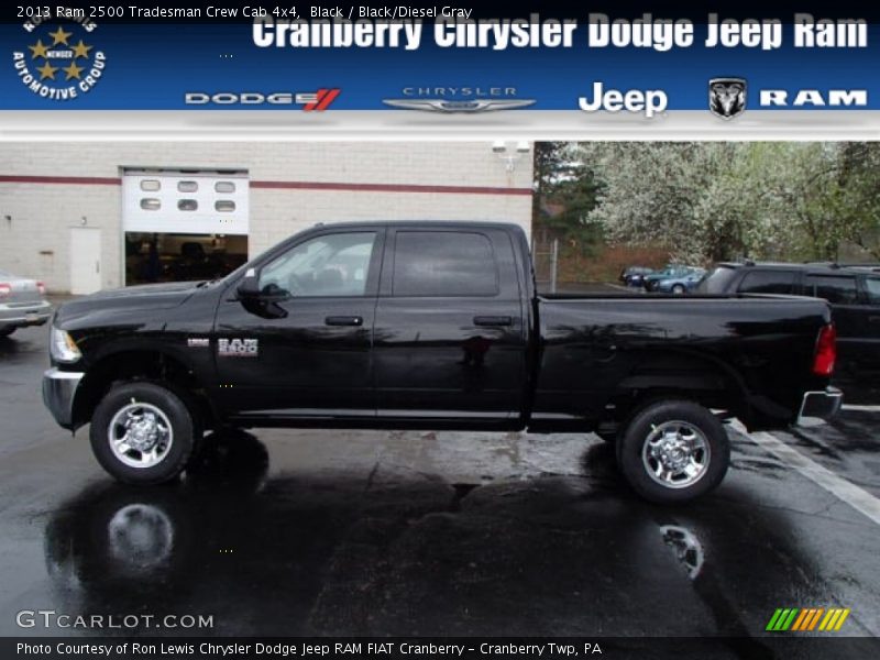 Black / Black/Diesel Gray 2013 Ram 2500 Tradesman Crew Cab 4x4