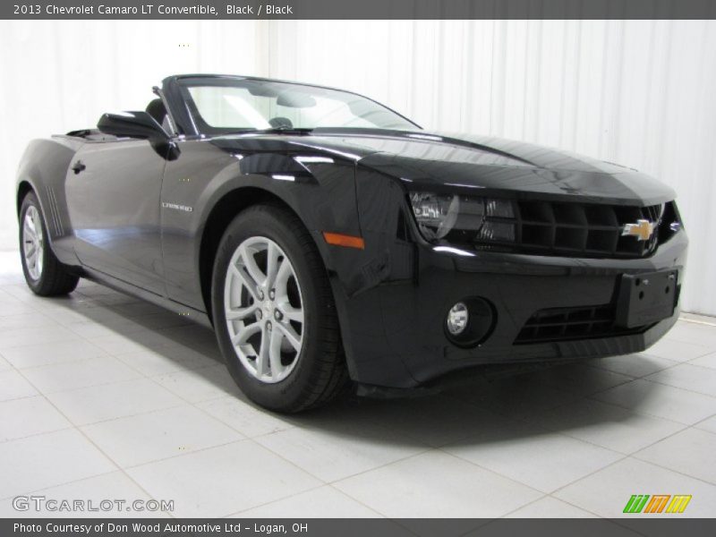 Black / Black 2013 Chevrolet Camaro LT Convertible