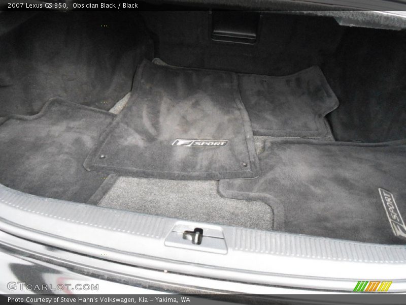 Obsidian Black / Black 2007 Lexus GS 350