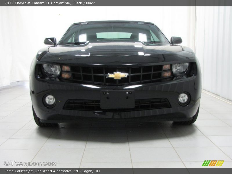 Black / Black 2013 Chevrolet Camaro LT Convertible