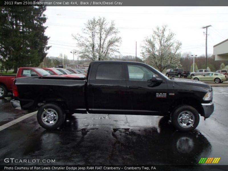 Black / Black/Diesel Gray 2013 Ram 2500 Tradesman Crew Cab 4x4