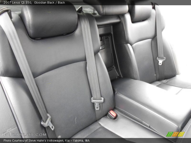 Obsidian Black / Black 2007 Lexus GS 350