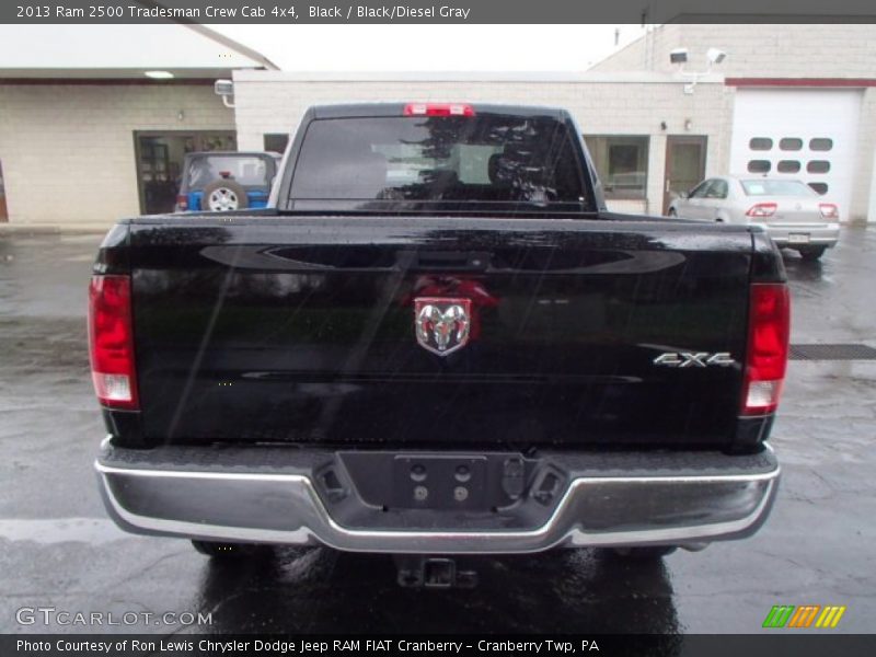 Black / Black/Diesel Gray 2013 Ram 2500 Tradesman Crew Cab 4x4