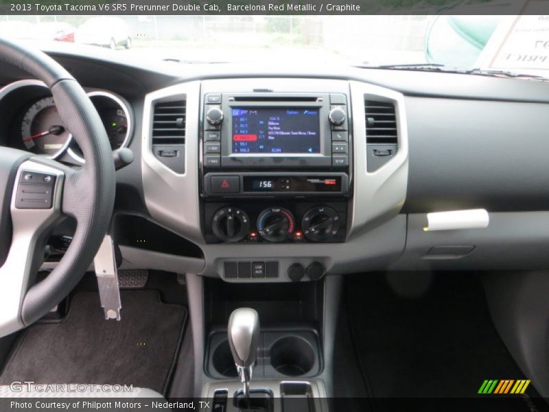 Barcelona Red Metallic / Graphite 2013 Toyota Tacoma V6 SR5 Prerunner Double Cab