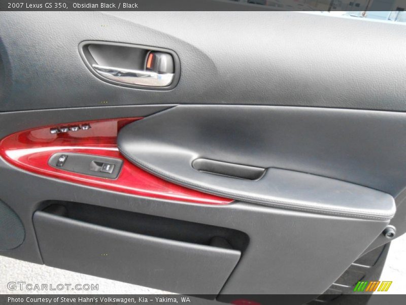 Obsidian Black / Black 2007 Lexus GS 350