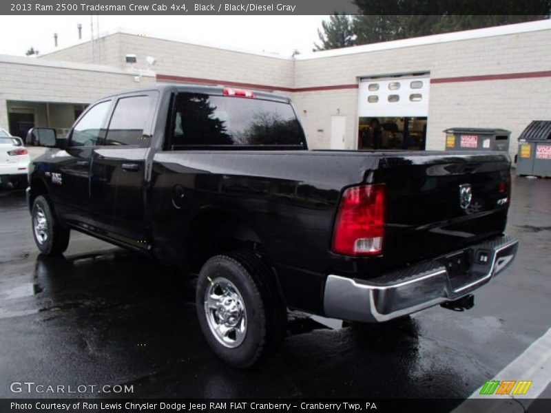 Black / Black/Diesel Gray 2013 Ram 2500 Tradesman Crew Cab 4x4