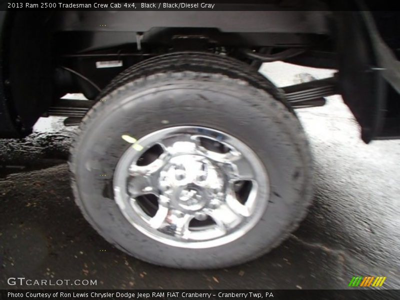 Black / Black/Diesel Gray 2013 Ram 2500 Tradesman Crew Cab 4x4