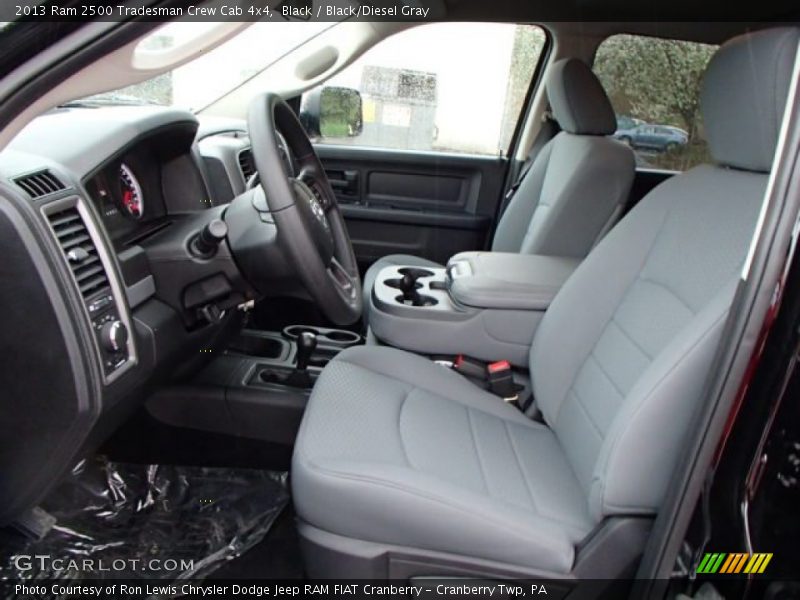 Black / Black/Diesel Gray 2013 Ram 2500 Tradesman Crew Cab 4x4