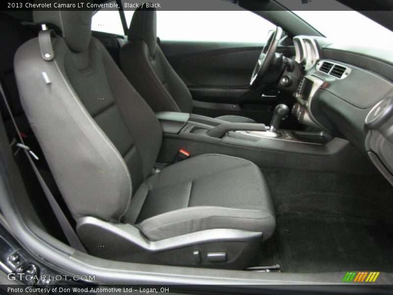 Front Seat of 2013 Camaro LT Convertible