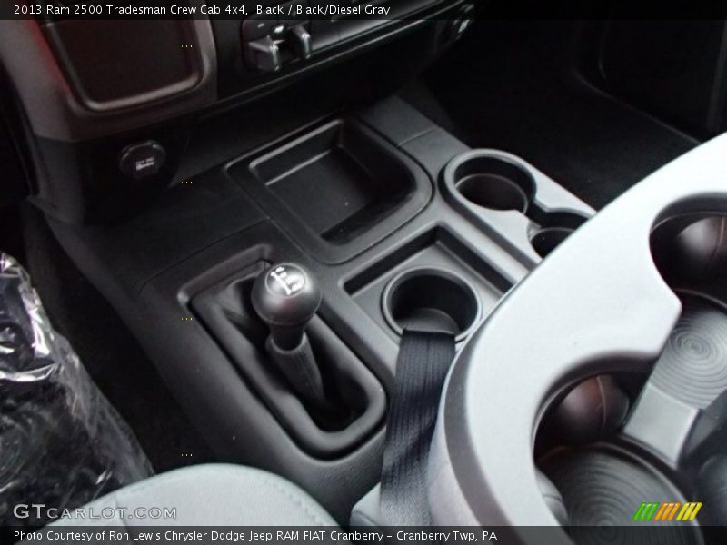 Black / Black/Diesel Gray 2013 Ram 2500 Tradesman Crew Cab 4x4