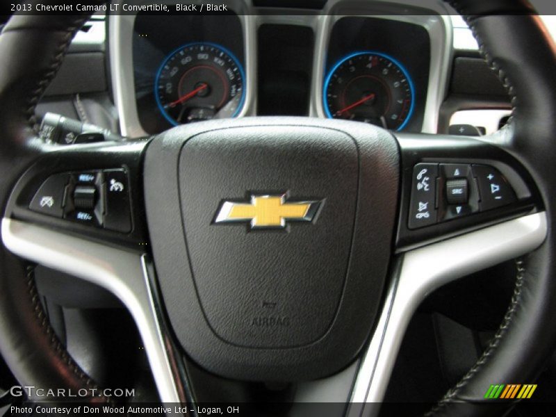Black / Black 2013 Chevrolet Camaro LT Convertible