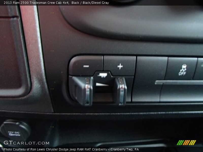 Black / Black/Diesel Gray 2013 Ram 2500 Tradesman Crew Cab 4x4