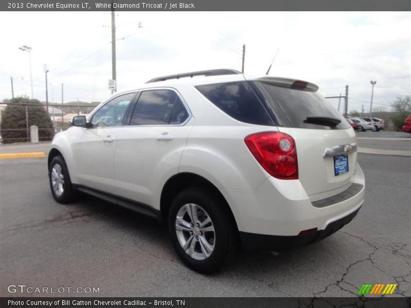 White Diamond Tricoat / Jet Black 2013 Chevrolet Equinox LT