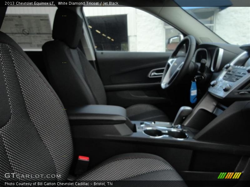 White Diamond Tricoat / Jet Black 2013 Chevrolet Equinox LT