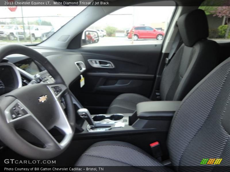 White Diamond Tricoat / Jet Black 2013 Chevrolet Equinox LT